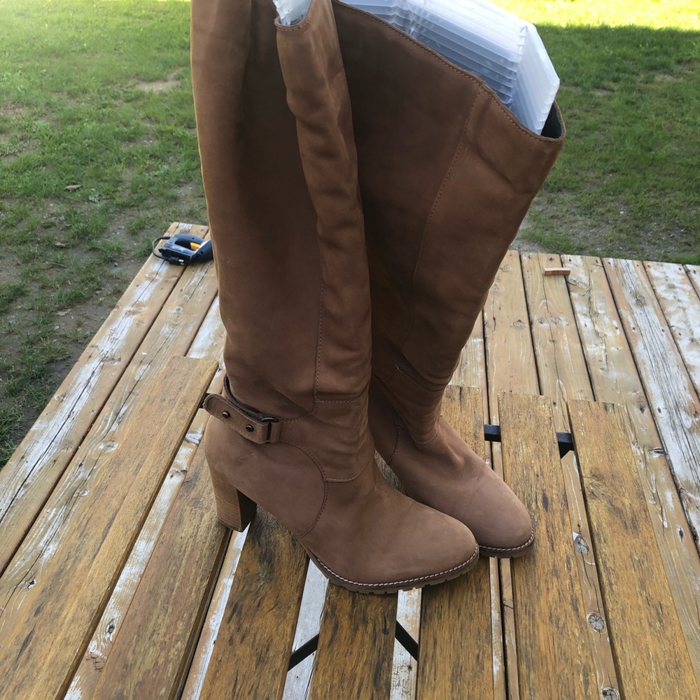 Large brown boots